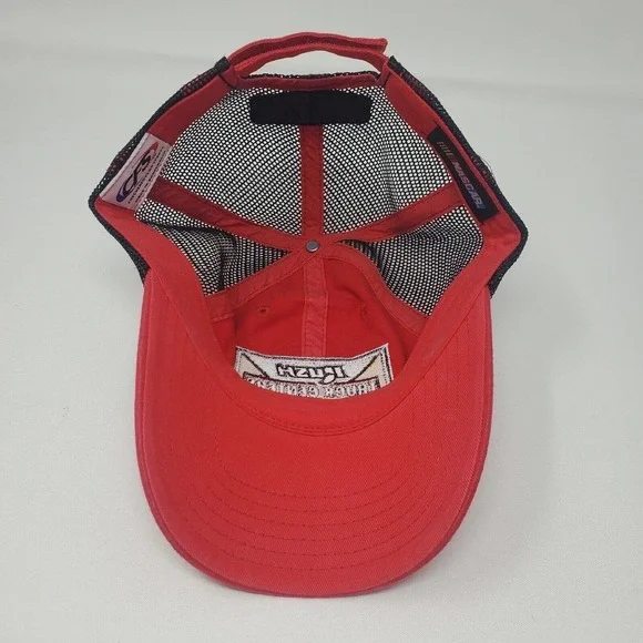 Tony Stewart Baseball Hat Rush Truck Center Red One Size Stewart Haas - Picture 8 of 10
